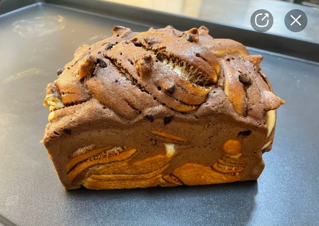 巧克力糖枫吐司